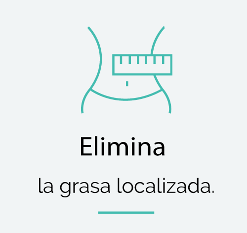 elimina la grasa localizada