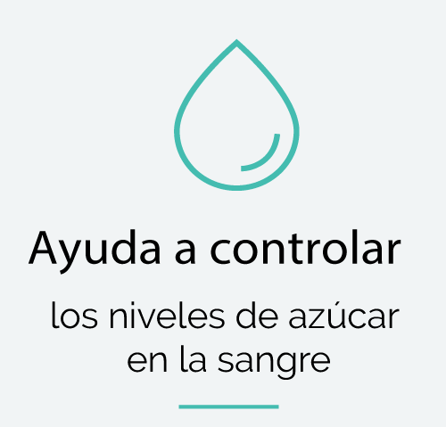 ayuda a controlar los niveles de azucar