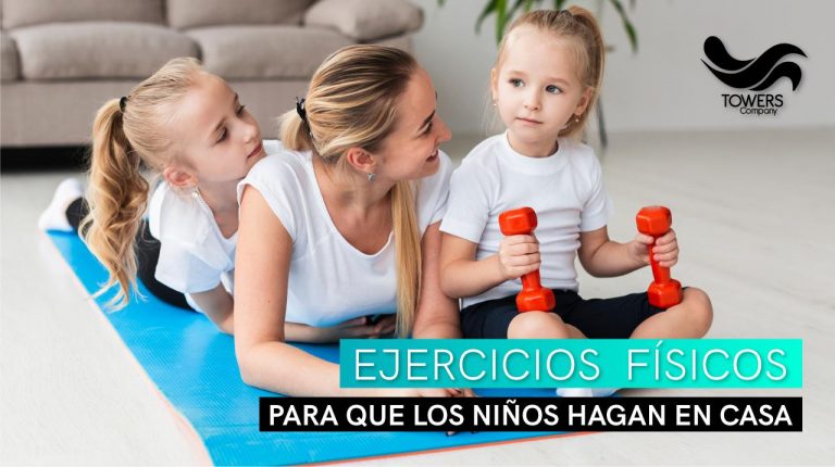 Ejercicios físicos para que los niños hagan en casa