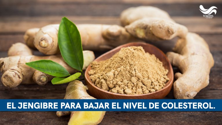 El jengibre para bajar el nivel de colesterol